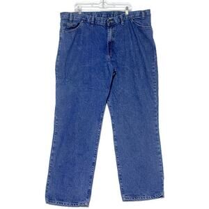 Full Blue Jeans Men's Size 46x32 Medium Straight Fit 100% Cotton